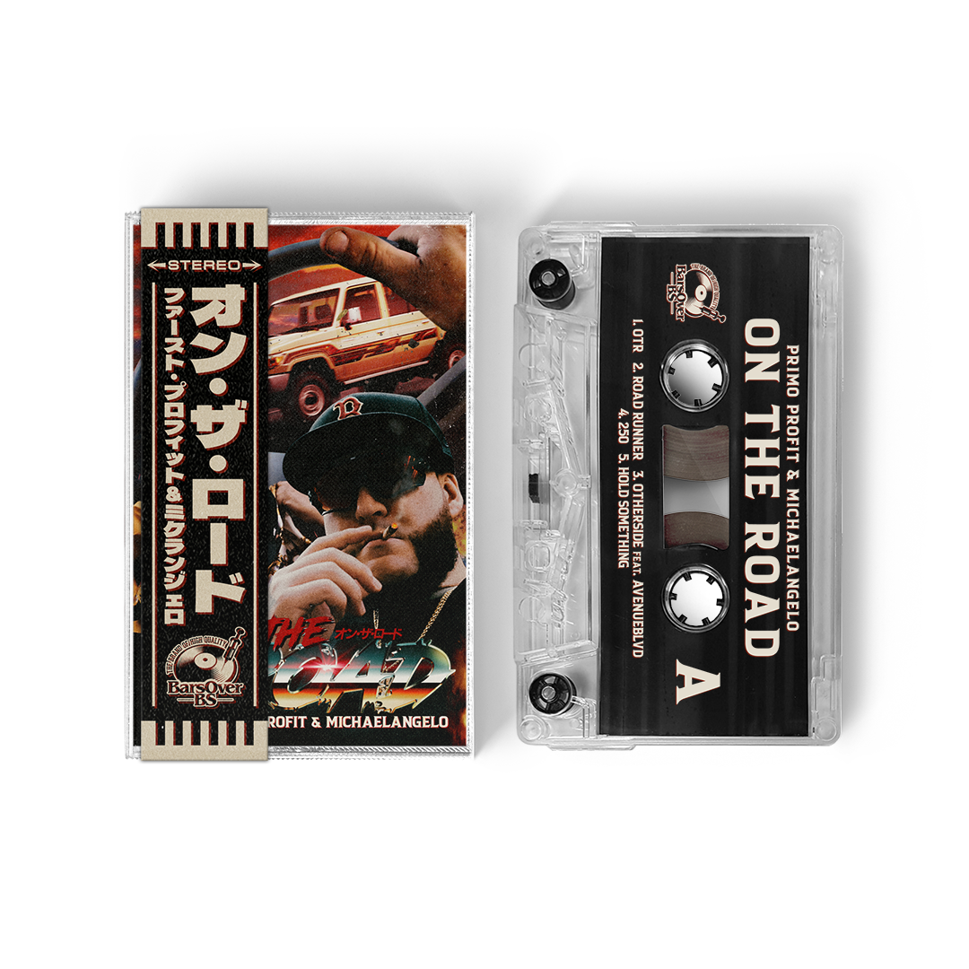 Primo Profit x Michaelangelo - On The Road (Cassette Tape With Obi Strip)