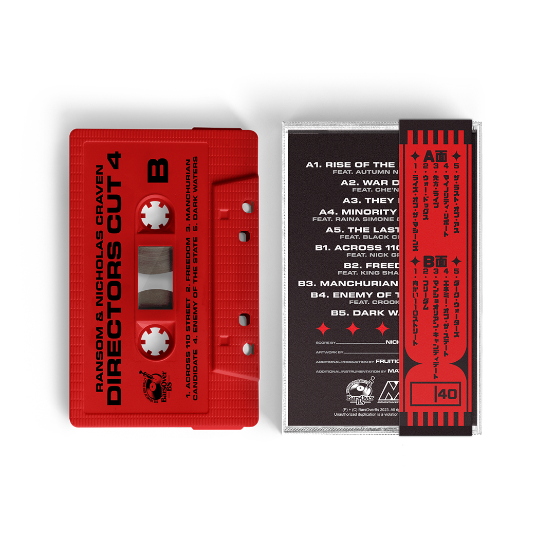 Ransom x Nicholas Craven - Directors Cut 4 (Cassette Tape With Obi Strip)