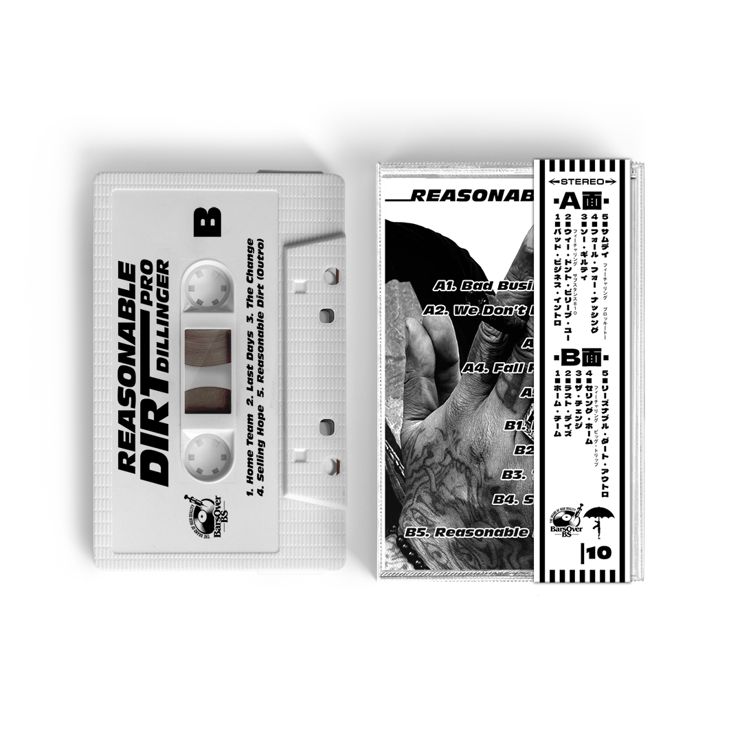 Pro Dillinger - Reasonable Dirt (Cassette Tape With Obi Strip)