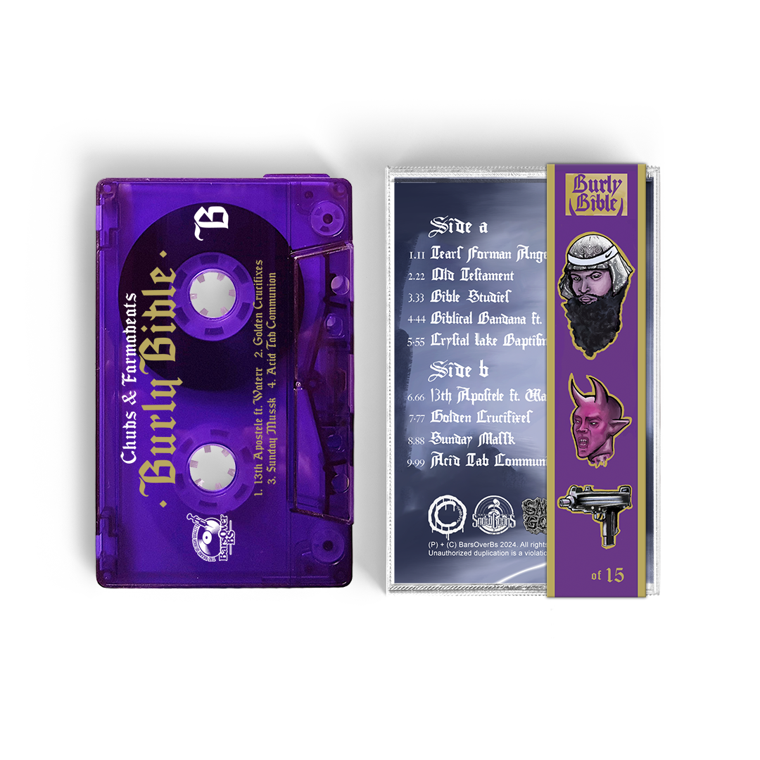 Chubs x Farmabeats - Burly Bible (Cassette Tape With Obi Strip)