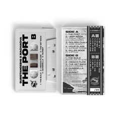 Substance810 x Machacha - The Port (Cassette Tape With Obi Strip) (Split Color Black/White)