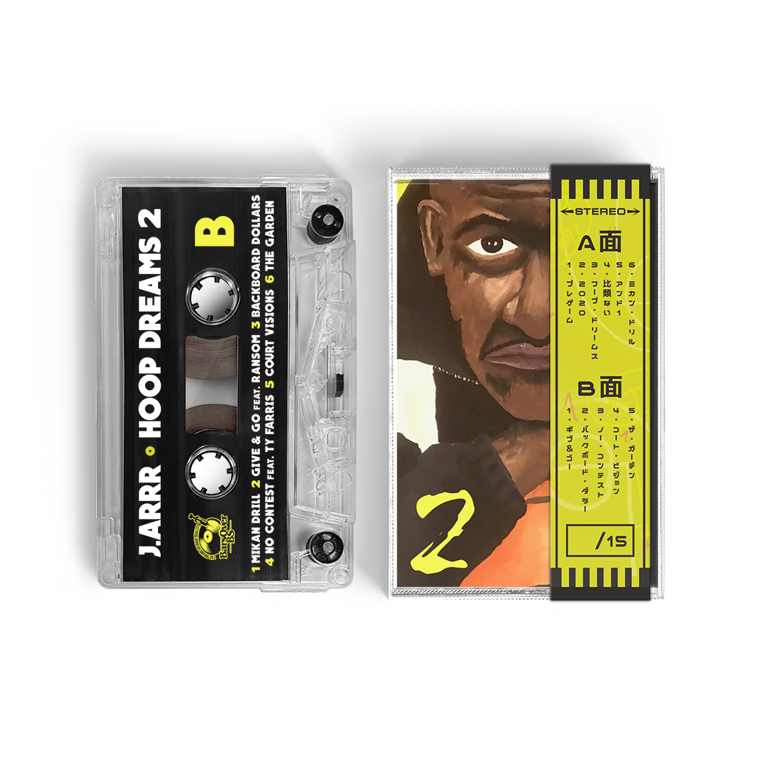 J.Arrr - Hoop Dreams 1 & 2 (Cassette Tape With Obi Strip)