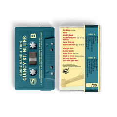 Eddie Kaine x Finn - Quincy St Blues (Cassette Tape With Obi Strip) Very Limited!