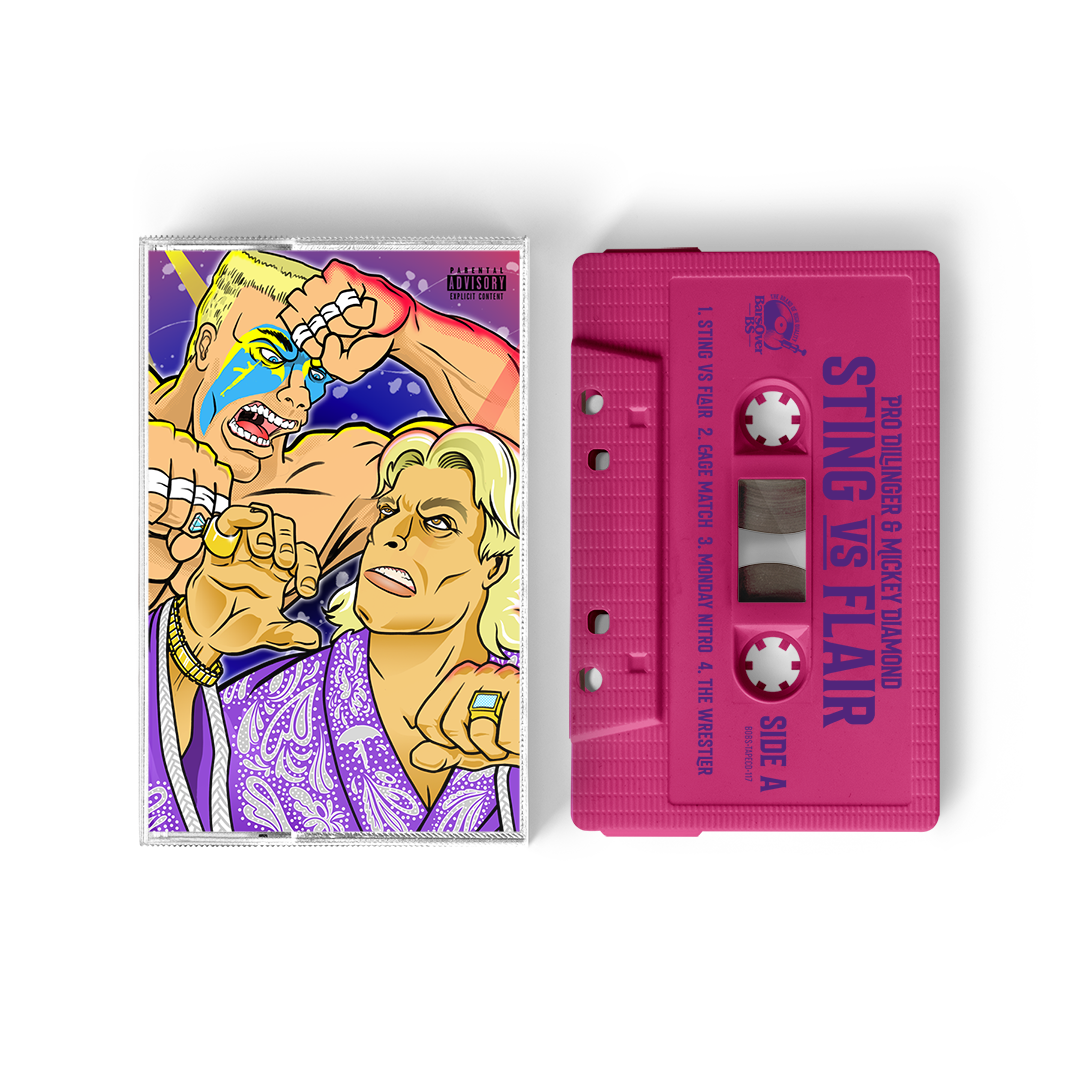 Pro Dillinger x Mickey Diamond - Sting Vs Flair 2nd Edition (Cassette Tape)