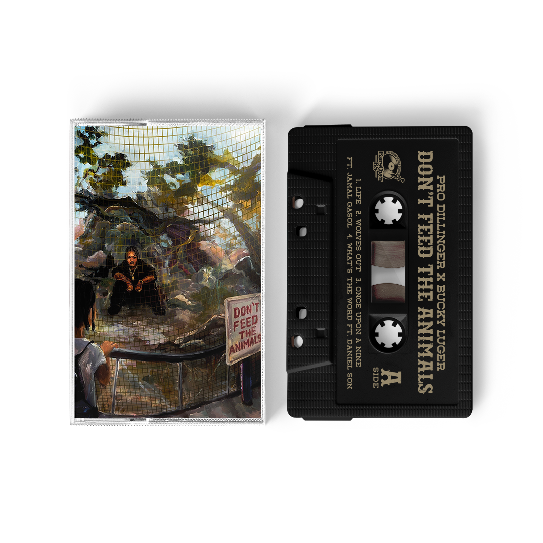 Pro Dillinger x Bucky Luger - Don't Feed The Animals (Cassette Tape)