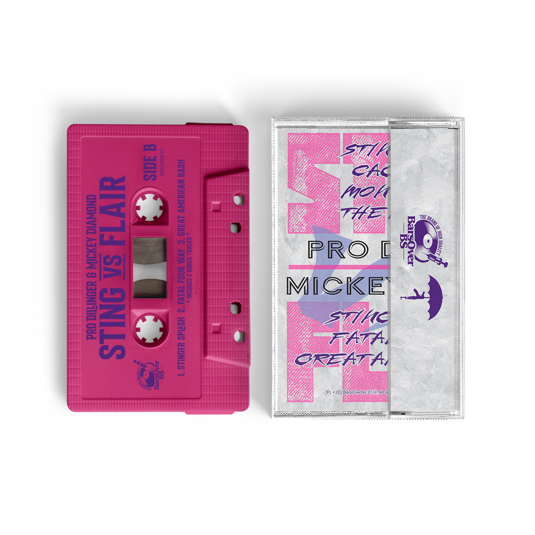 Pro Dillinger x Mickey Diamond - Sting Vs Flair 2nd Edition (Cassette Tape)