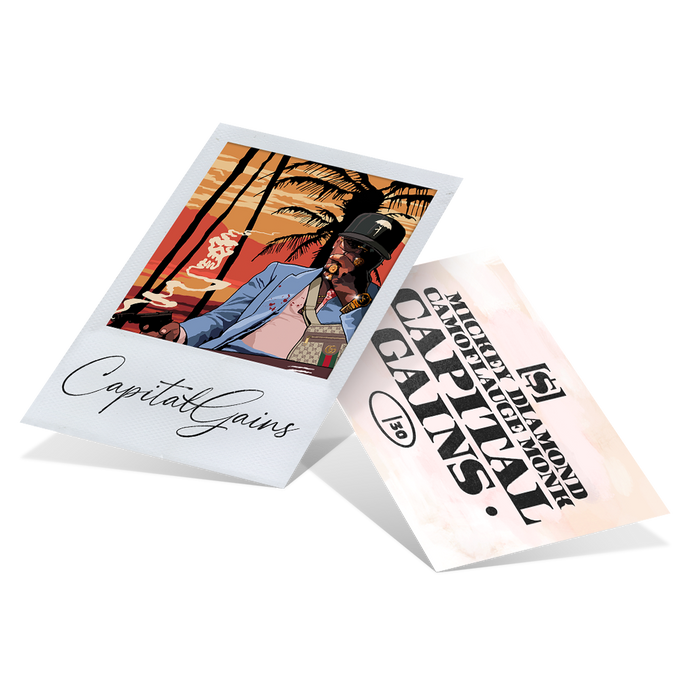 Mickey Diamond - Capital Gains Trading Cards (Scarface Diamond) (Autographed) (TWO PER PERSON LIMIT)