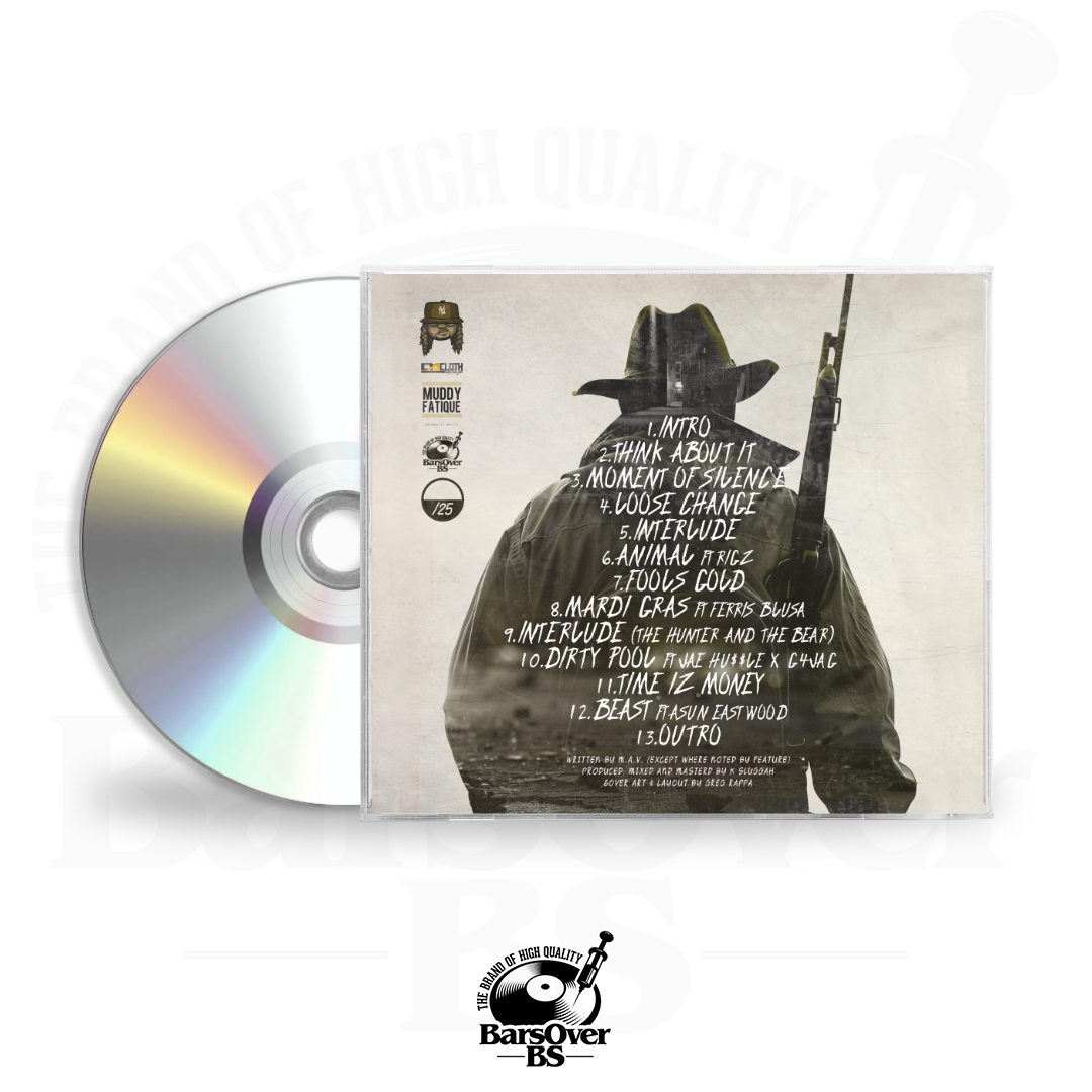 M.A.V x K Sluggah - Nothing Goes Wasted In The Wild (Jewel Case CD)