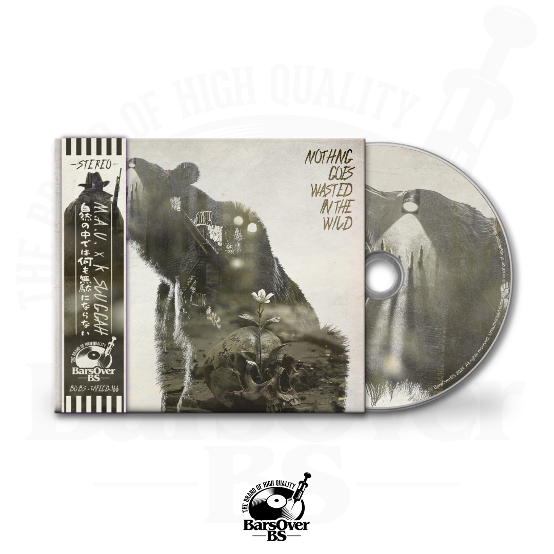 M.A.V x K Sluggah - Nothing Goes Wasted In The Wild (Digipak CD With Obi Strip) (VERY LIMITED RUN)