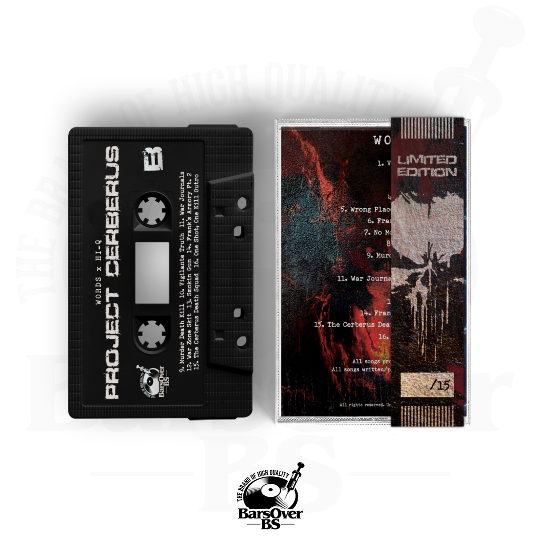 Words x Hi-Q - Project Cerberus (Cassette Tape With Obi Strip)