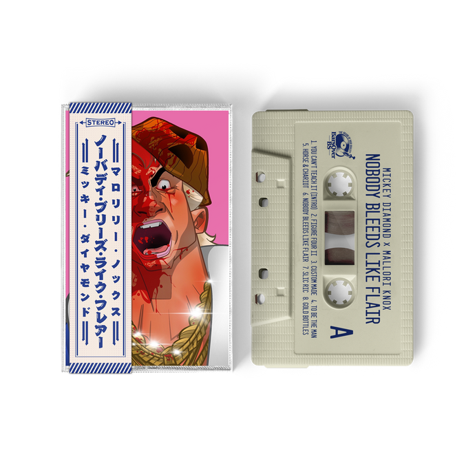Mickey Diamond x Mallori Knox - Nobody Bleeds Like Flair (Cassette Tape With Obi Strip) (Nature Boy Edition) (Bonus Instrumentals Included)