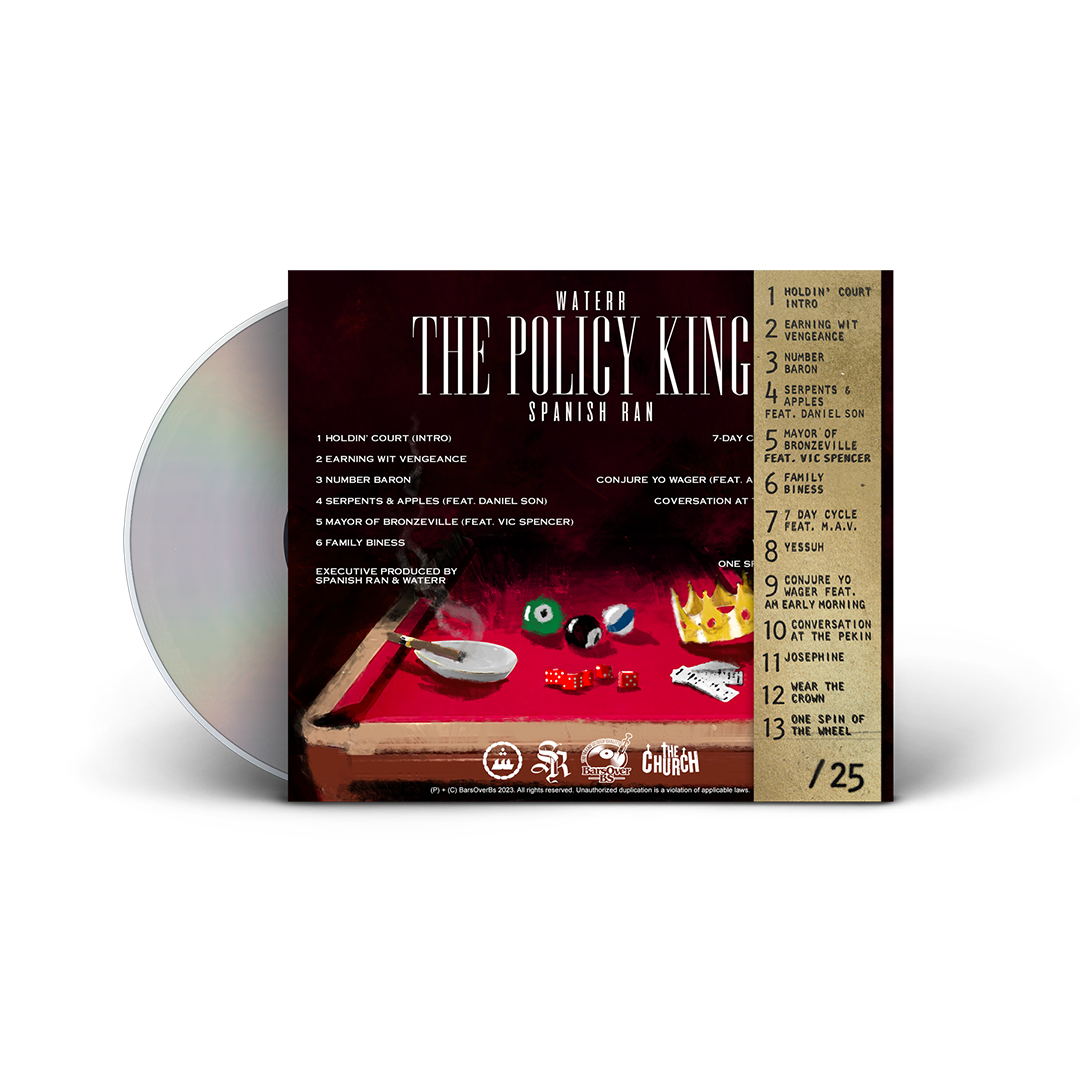 WateRR x Spanish Ran - The Policy Kings (Digipak CD With Obi Strip)