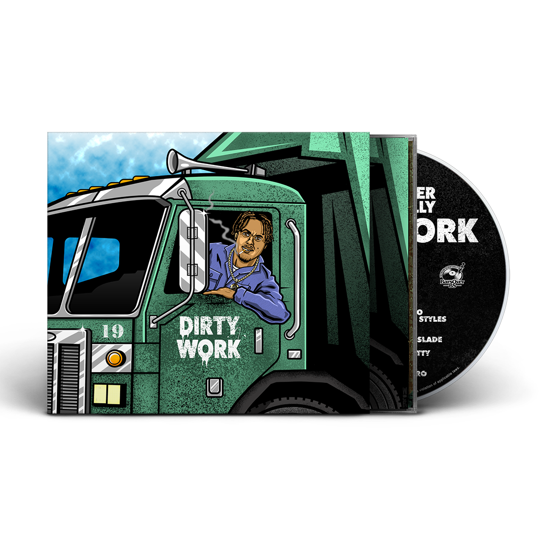 Pro Dillinger x Wino Willy - Dirty Work (Jewel Case CD With O-Card) (1ST 30 Orders Come With Collectors Card)