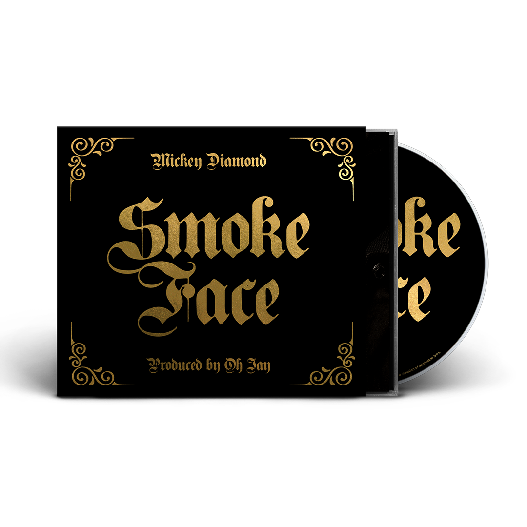 Mickey Diamond x Oh Jay - Smoke Face (Jewel Case With O-Card) (Glass Mastered)