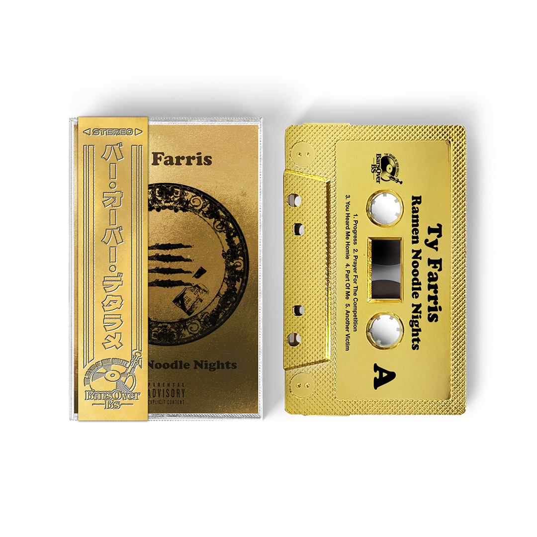 Ty Farris - Ramen Noodle Nights (Retro Gold Tape)(ONE PER PERSON)