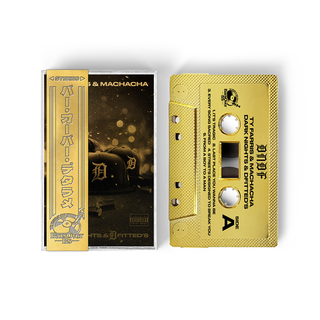 Ty Farris - Dark Nights & D Fitteds (Retro Gold Tape) (ONE PER PERSON)