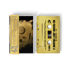 Ty Farris - No Cosign Just Cocaine 2 (RETRO GOLD BarsOverBS Tape) (ONE PER PERSON)