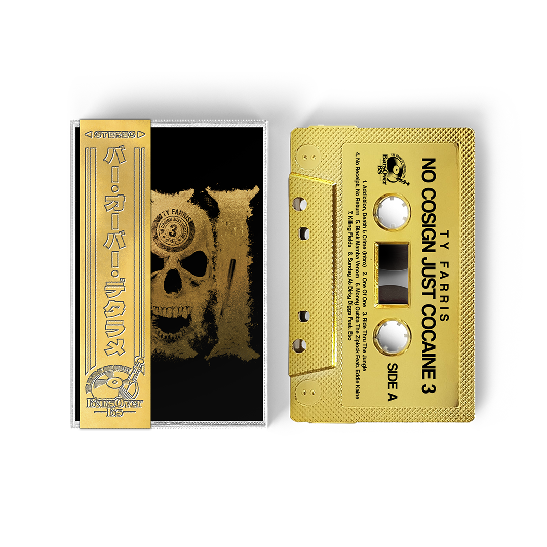 Ty Farris - No Cosign Just Cocaine 3 (Retro Gold Tape) (ONE PER PERSON)