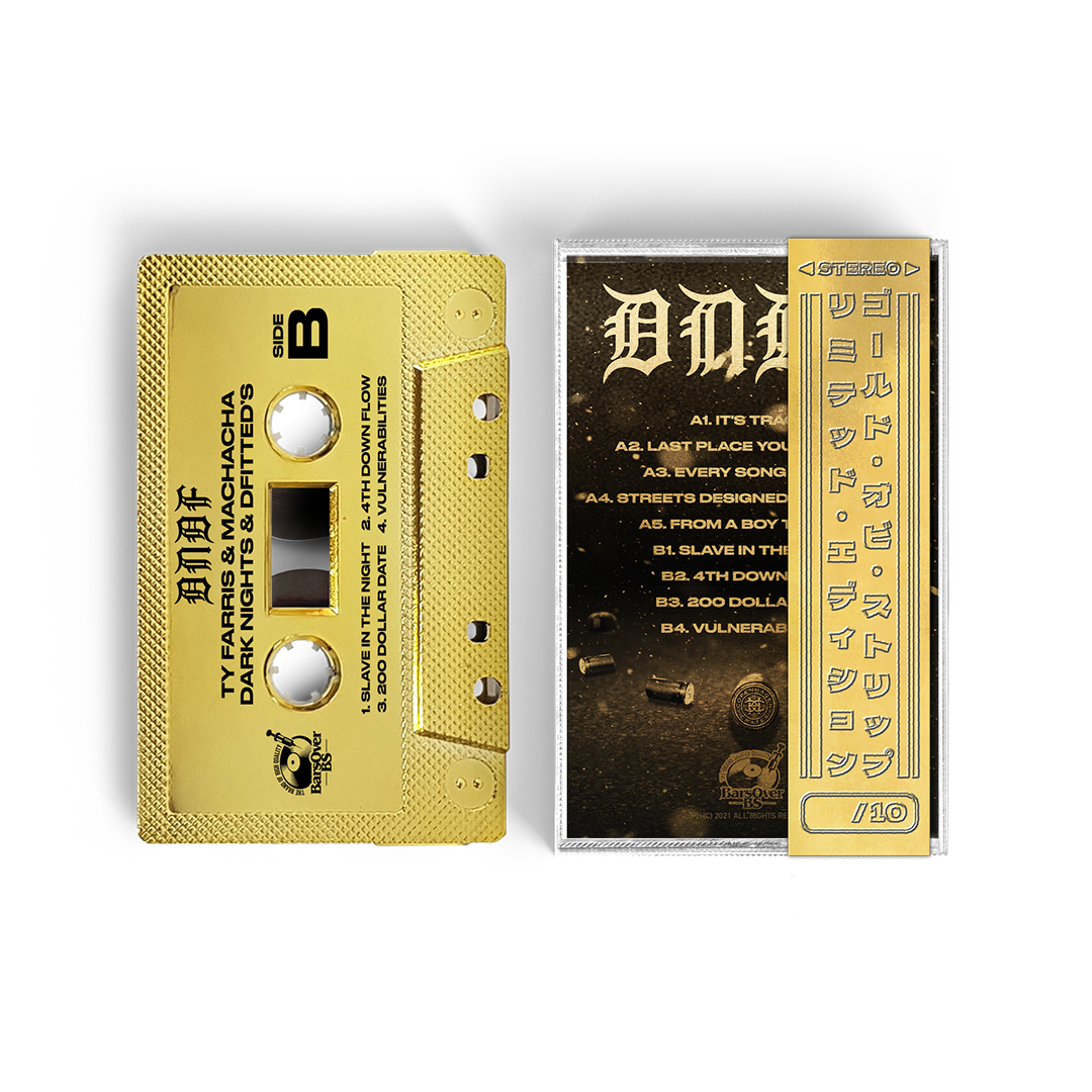 Ty Farris - Dark Nights & D Fitteds (Retro Gold Tape) (ONE PER PERSON)