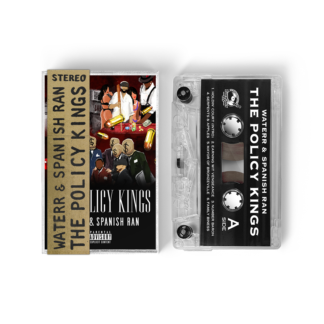 WateRR x Spanish Ran - The Policy Kings (Cassette Tape With Obi Strip)