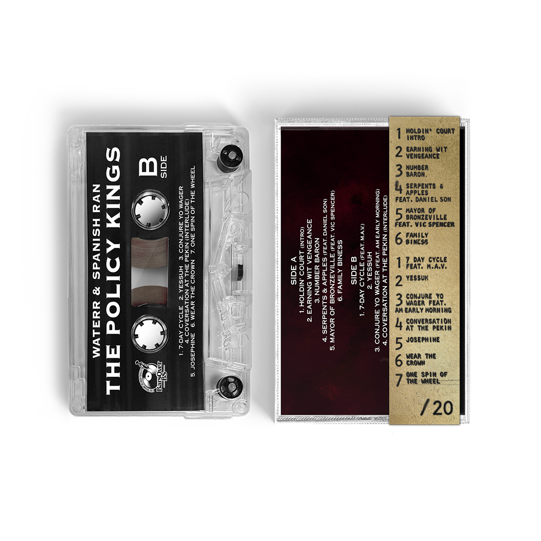 WateRR x Spanish Ran - The Policy Kings (Cassette Tape With Obi Strip)