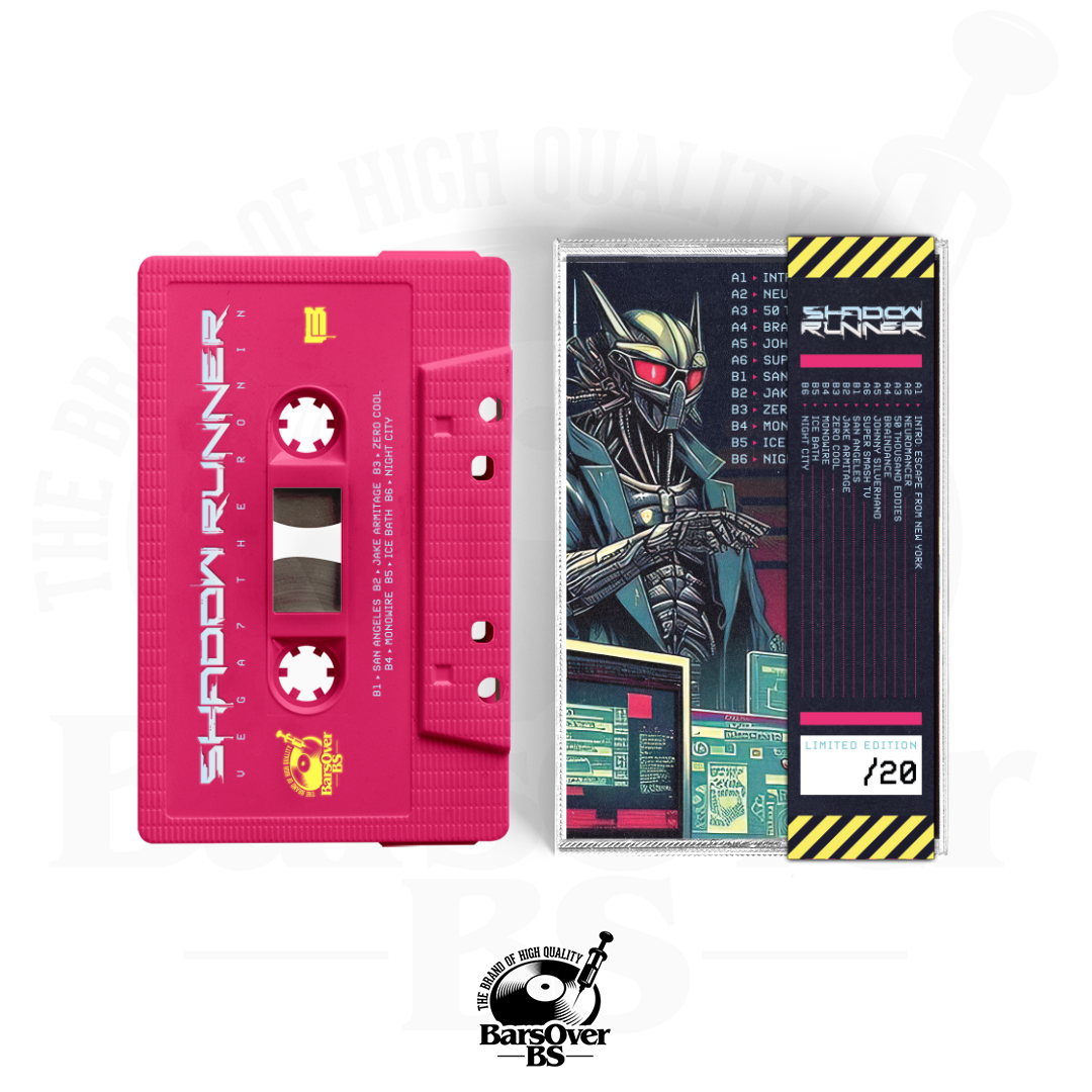 Vega7 The Ronin - Shadow Runner (Cassette Tape With Obi Strip)