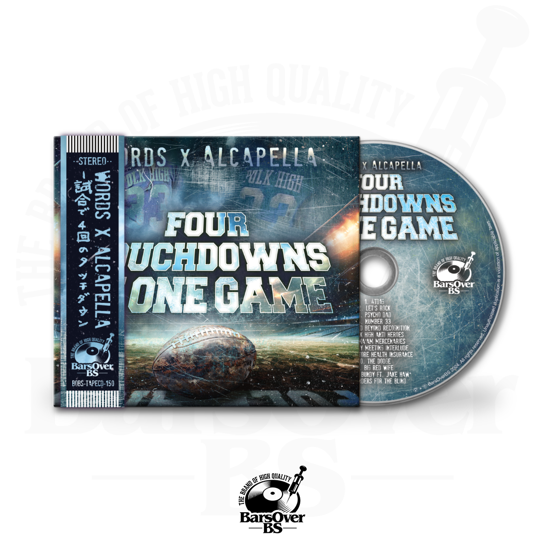 Words x Alcapella - 4 Touchdowns In 1 Game (Digipak CD With Obi Strip)