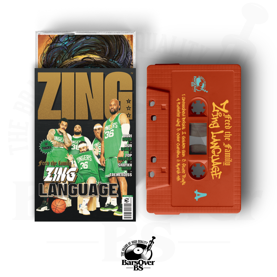 Feed The Family - Zing Language (SLAM Edition O-Card Cassette Tape) (Available For 4 Quarters = 48 Mins ONLY)