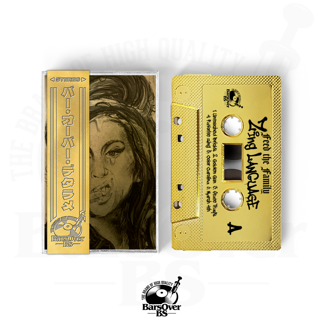 Feed The Family - Zing Language (Gold BarsOverBS Cassette Tape + Trading Card) (ONE PER PERSON/HOUSEHOLD)