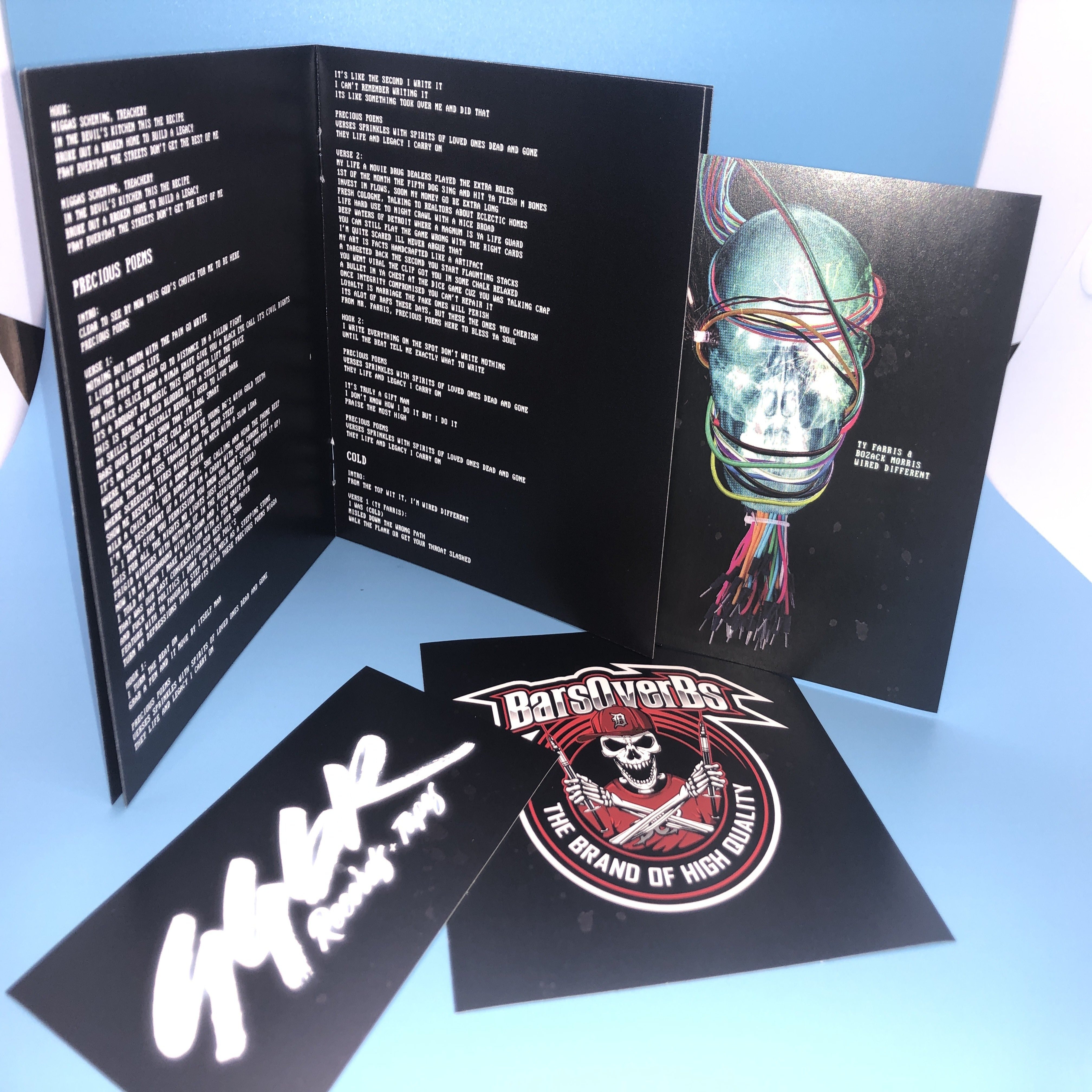 Ty Farris x Bozack Morris - Wired Different Obi Strip Edition With Stickers & 16 Page Lyric Booklet