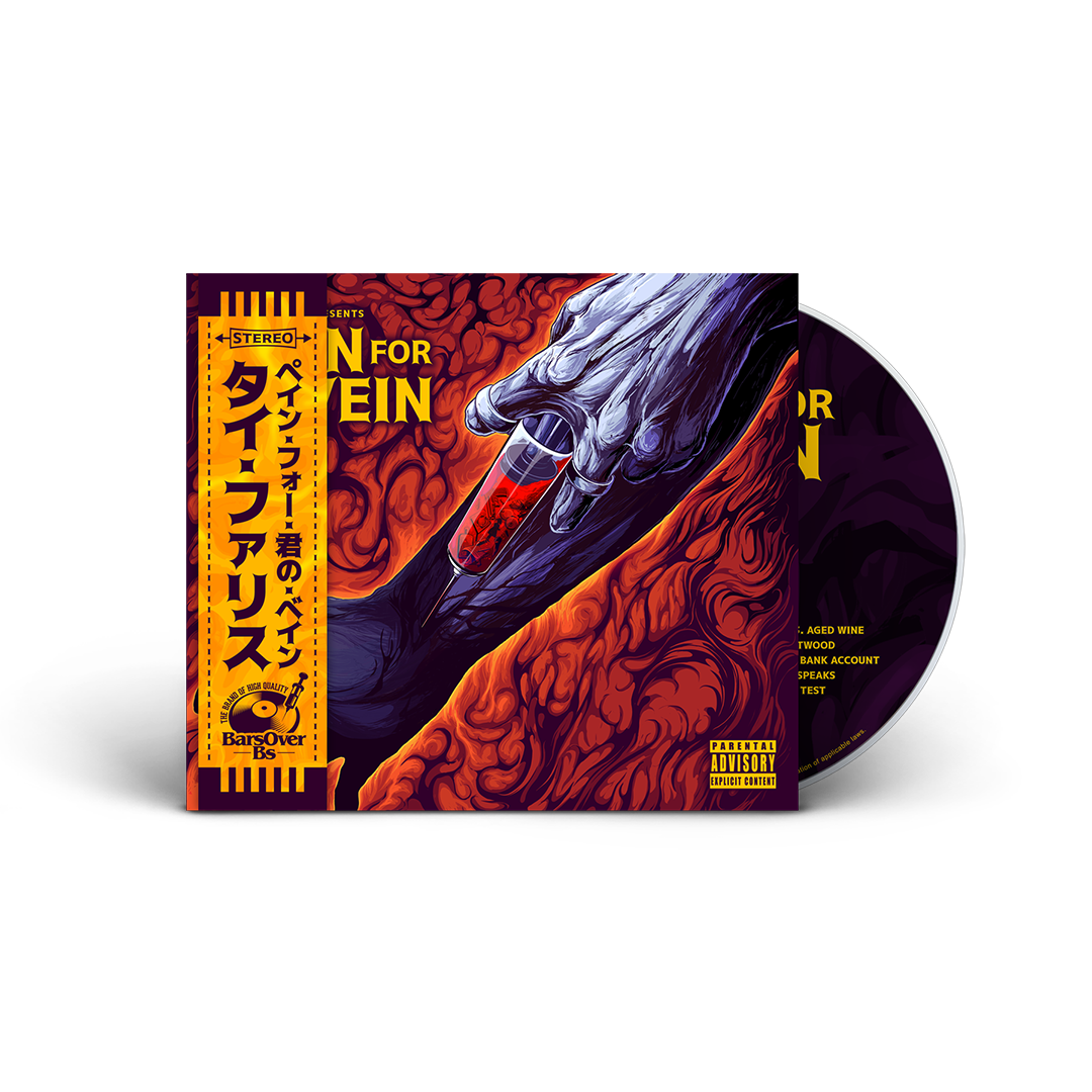 Ty Farris - Pain For Ya Vein (6 Page Panel Digipak Compact Disc With Obi Strip)