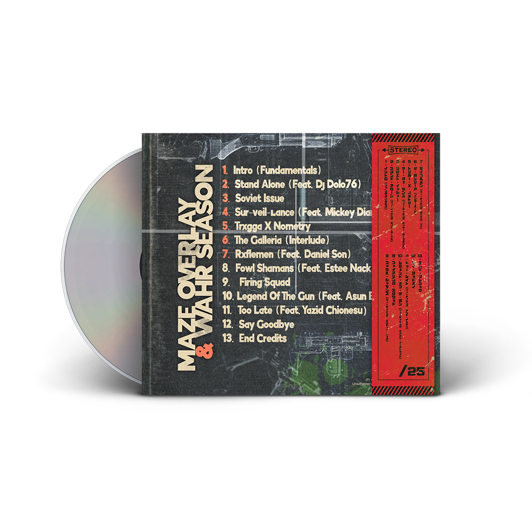 Maze Overlay x Wahr Season - Shooters Galleria (Digipak With Obi Strip)