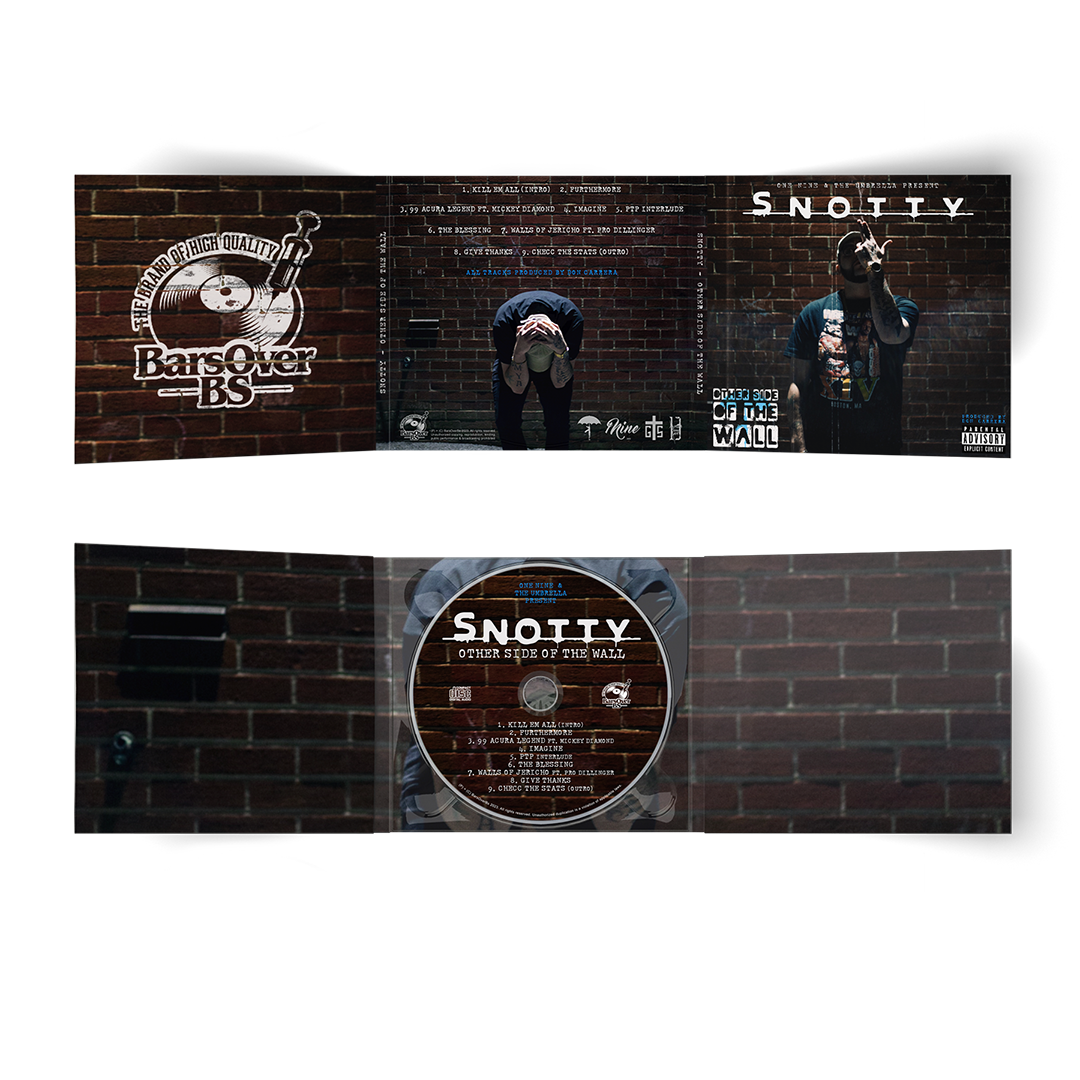 Snotty x Don Carrera - Other Side Of The Wall (Digipak 6 Page Panel With Obi Strip)