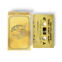 Load image into Gallery viewer, Pro Dillinger x Machacha - Dirt Dont Hurt (BarsOverBS Gold Cassette Tape With Obi Strips) (ONE PER PERSON)
