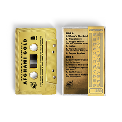 Maze Overlay x Sadhugold - Afghani Gold (Gold BarsOverBS Cassette Tape With Obi Strip)(1 PER CUSTOMER)  (Bonus Track Feat. Roc Marci Produced By WahrSeason)