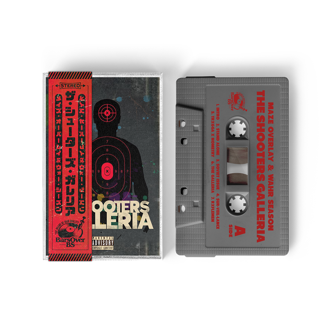 Maze Overlay x Wahr Season - Shooters Galleria (Cassette Tape With Obi Strip)