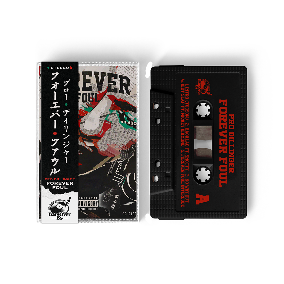 Pro Dillinger - Forever Foul (Cassette Tapes With Obi Strip)