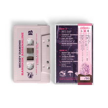 Load image into Gallery viewer, Mickey Diamond - Bangkok Adrenaline Cassette Tape With Obi Strip
