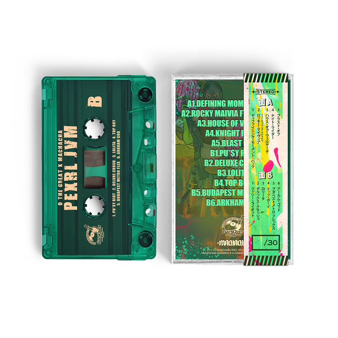 O The Great x Machacha - Pexrl Jvm (Cassette Tape With Obi Strip)