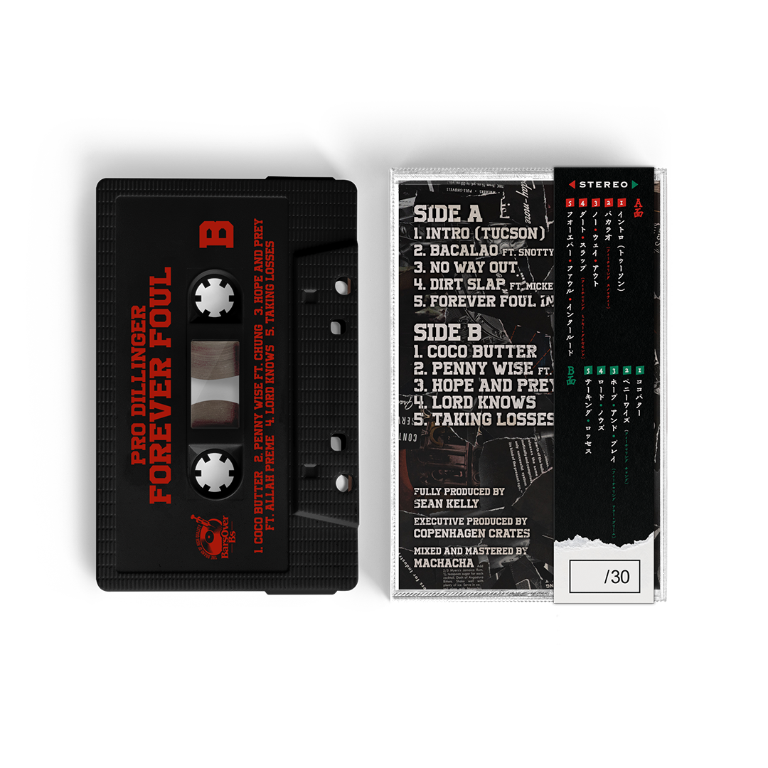 Pro Dillinger - Forever Foul (Cassette Tapes With Obi Strip)