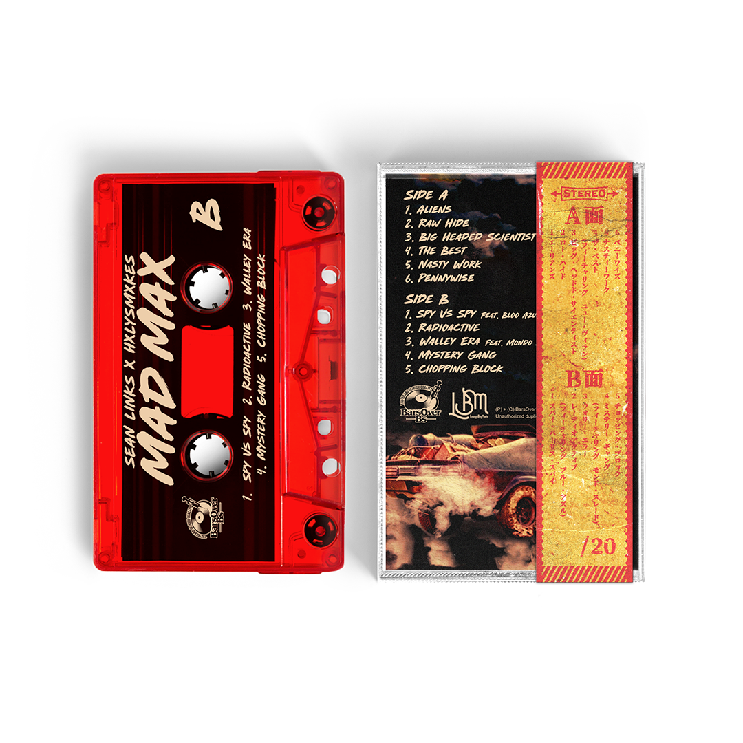 Sean Links x Hxlysmxkes - Mad Max (Cassette Tapes With Obi Strip)