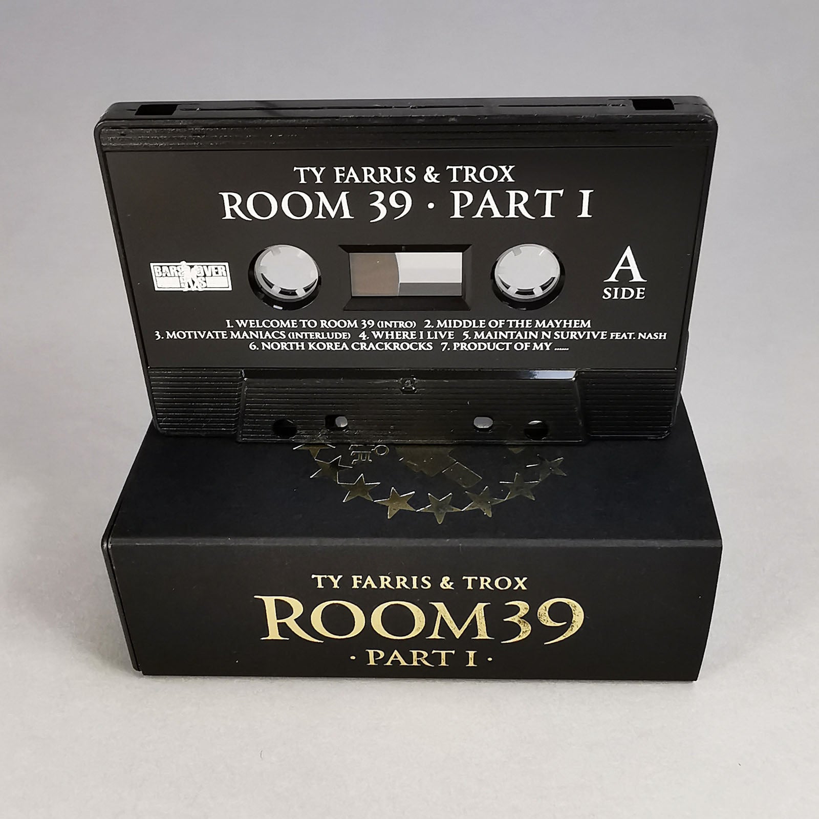 Ty Farris x Trox - Room 39 Part 1 - 2 Cassettes Album & Instrumentals (Butterfly Case & O-Card)